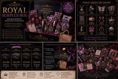 Royal Surplus Box – The Mad Queen’s Treasury Clearance