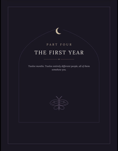 The Small Beast / Goth Baby Memory Book / Printable First Year Journal / 61 pages / Instant Download