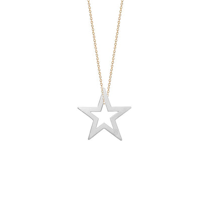 Liat Star Initial Necklace