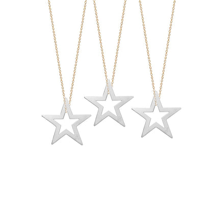 Liat Star Initial Necklace