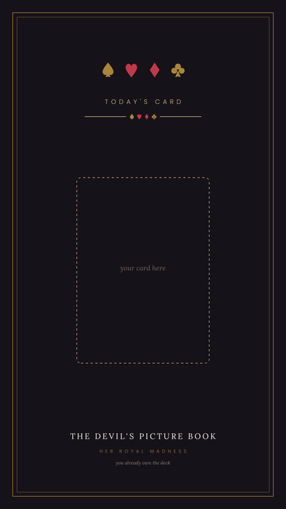 The Devil’s Picture Book — How to Read an Ordinary Deck of Cards