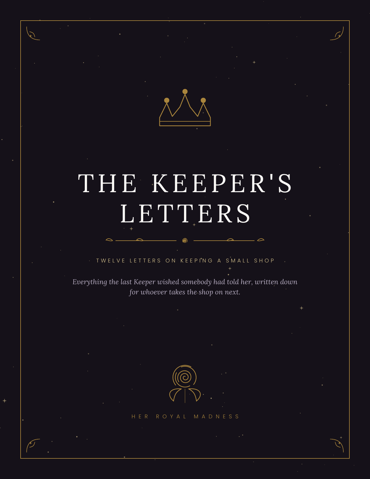 The Keeper's Letters — Twelve Letters on Keeping a Small Shop | Printable Guide
