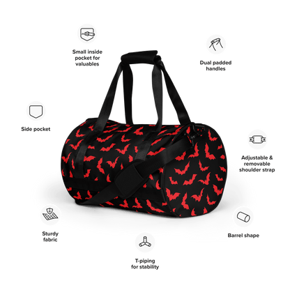 Bloody Bats Gym Bag