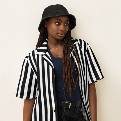 Bug Juice Boogie Striped Button-Up Shirt