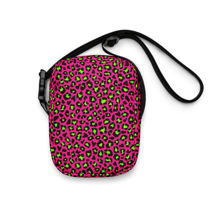 Electric Leopard Crossbody Bag