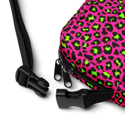 Electric Leopard Crossbody Bag