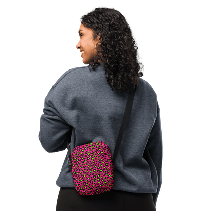 Electric Leopard Crossbody Bag