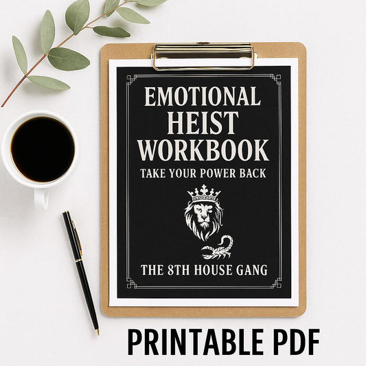 Emotional Escape Planner: Funny Self-Help Journal (PDF Printable)
