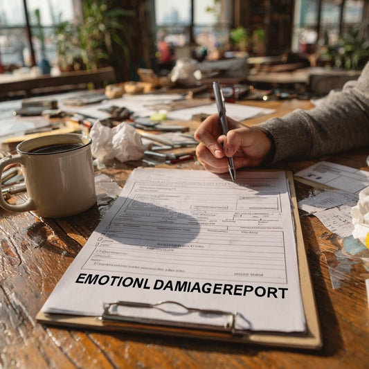 Funny Emotional Damage Report Forms: Passive-Aggressive Printable Pack (PDF Download)