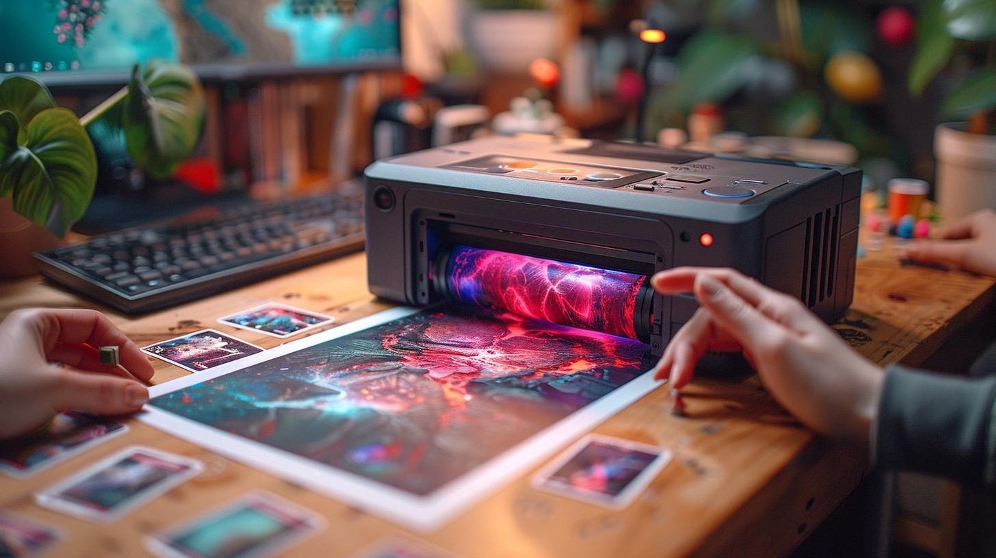 Battle Royale Sammelkartendeck: Neon Gamer Partyartikel (Digitaler Download, PDF & PNG