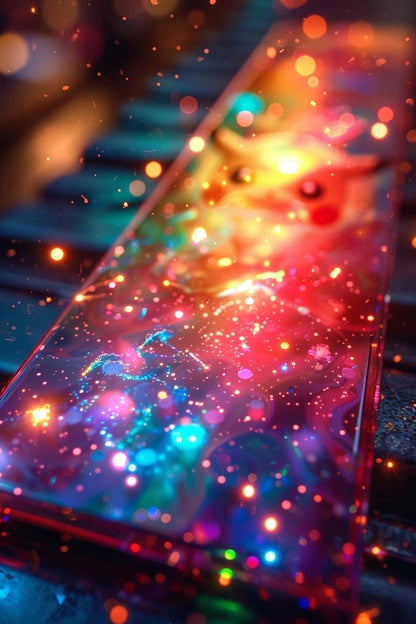 Printable Monster Battle Card Game: 55 Holographic Trading Cards (PDF Download