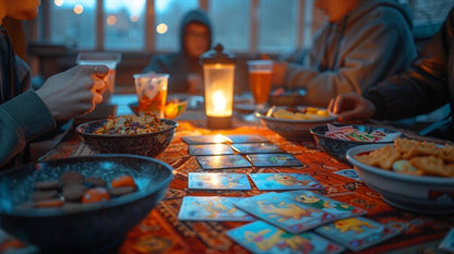 Printable Monster Battle Card Game: 55 Holographic Trading Cards (PDF Download