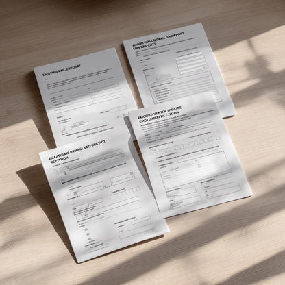 Funny Emotional Damage Report Forms: Passive-Aggressive Printable Pack (PDF Download)