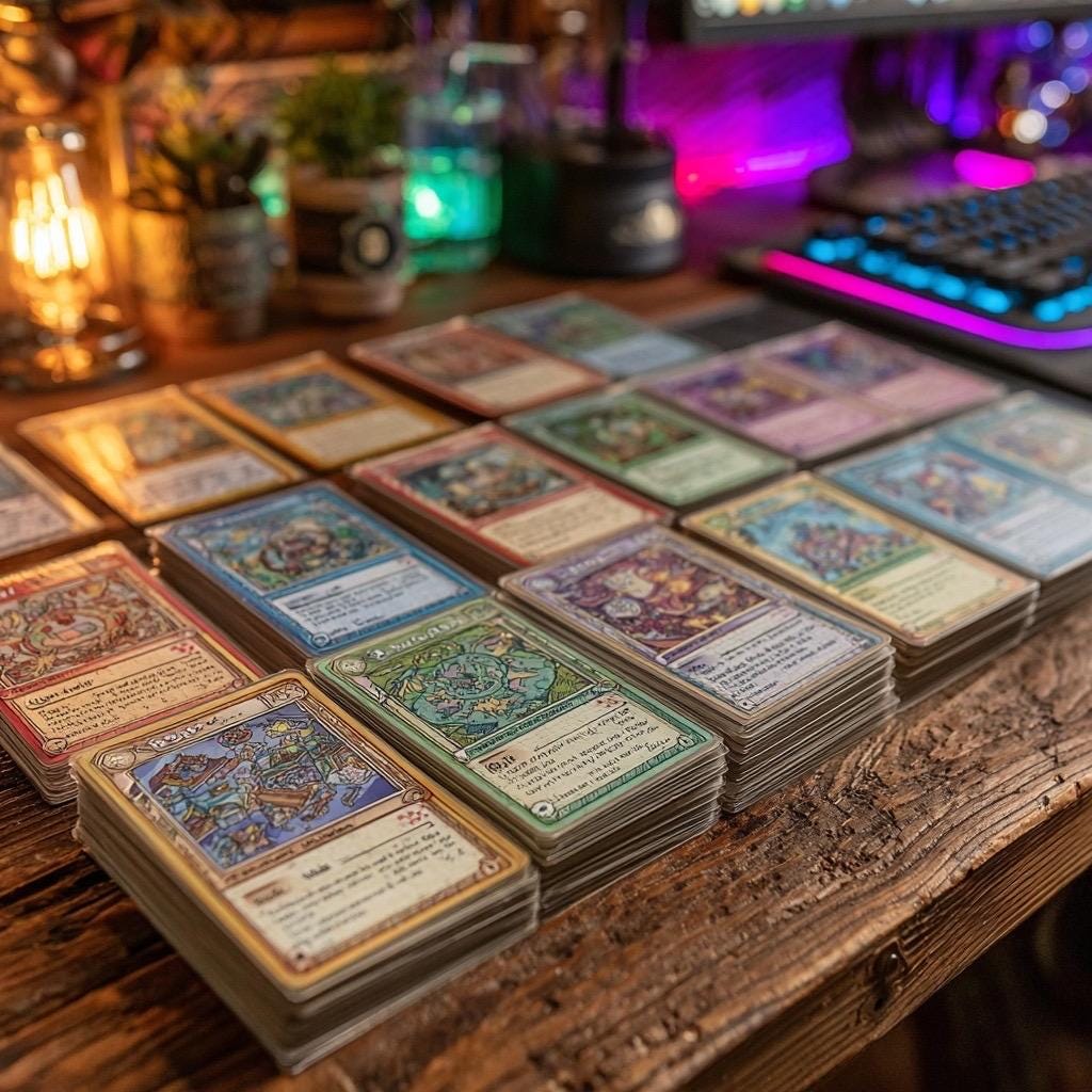 Mob Chaos Deck: Printable Video Game Trading Card Game (Digital Download)