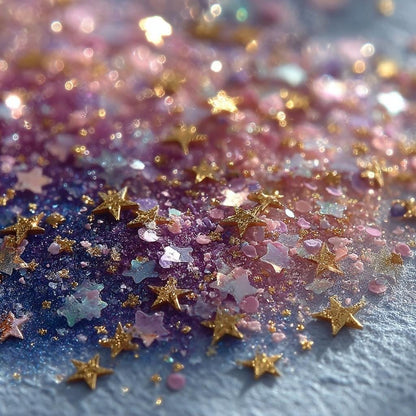 Himmels-Scrapbook-Papier-Überraschungspaket | Kuratiertes Holografisches & Pastell-Collagen-Set