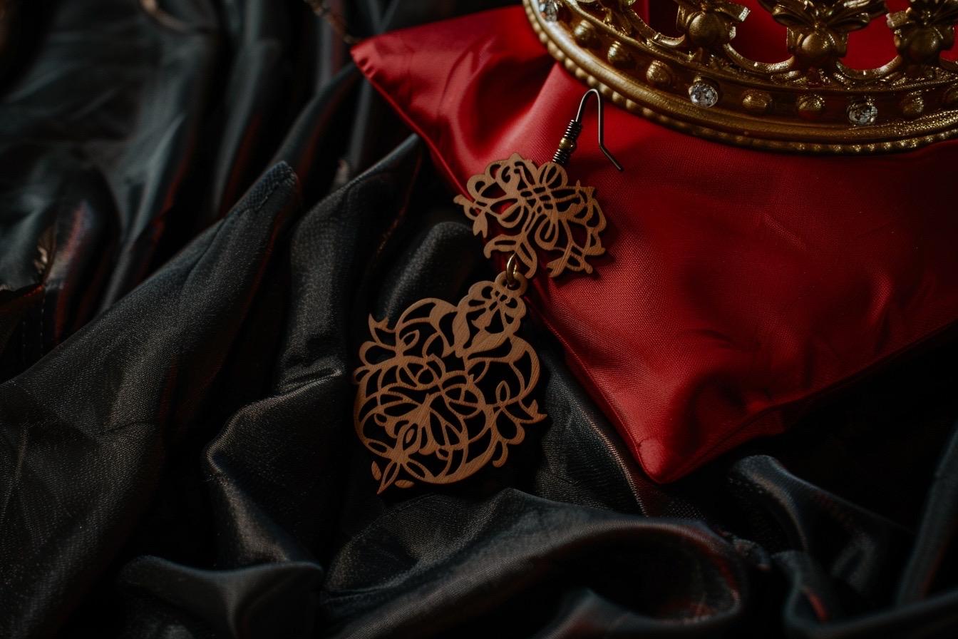 Mystery-Ohrringtasche: Handgemachtes Gothic-Boho-Überraschungs-Schmuckgeschenk