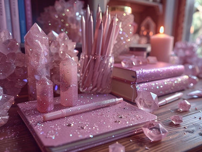 Once Upon a Sparkle Pack  Fairytale Surprise Gift Set with Charms, Jewelry, Stickers, Pens, Crystals, Candles & Magical Accessories