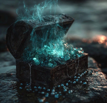 Siren of Chaos Mystery Box | Dark Mermaidcore & Ocean Aesthetic Geschenkset | Gothic Siren Accessoires, schimmernde Perlen, Sea Witch Vibe