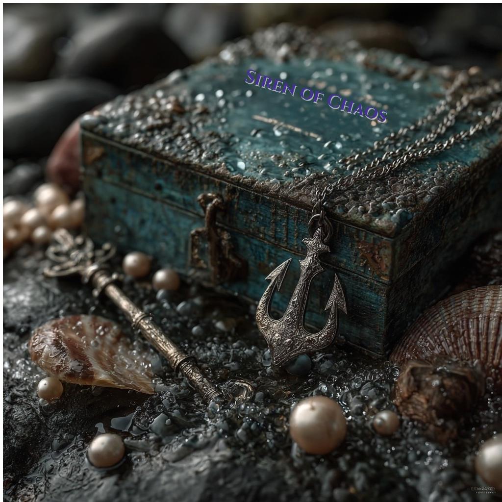 Siren of Chaos Mystery Box | Dark Mermaidcore & Ocean Aesthetic Geschenkset | Gothic Siren Accessoires, schimmernde Perlen, Sea Witch Vibe