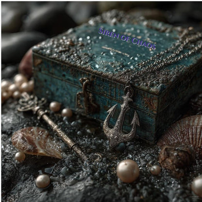 Siren of Chaos Mystery Box | Dark Mermaidcore & Ocean Aesthetic Geschenkset | Gothic Siren Accessoires, schimmernde Perlen, Sea Witch Vibe