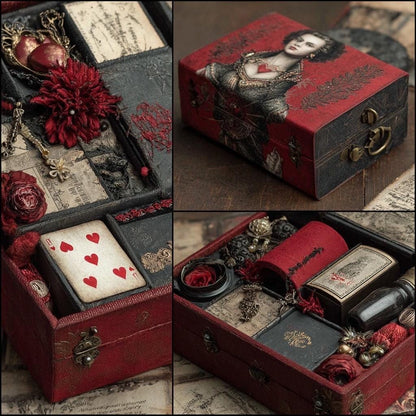 Gothic Craft Box  Dark Academia, Witchy Art Supplies DIY Kit