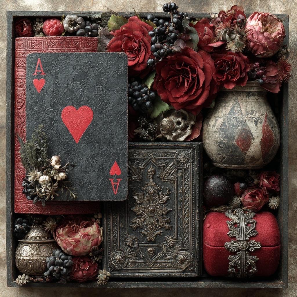 Gothic Craft Box  Dark Academia, Witchy Art Supplies DIY Kit
