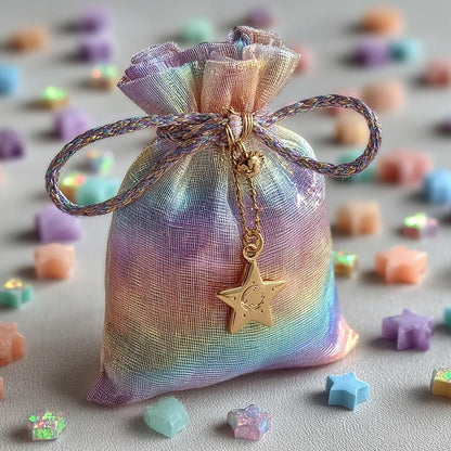 Himmels-Scrapbook-Papier-Überraschungspaket | Kuratiertes Holografisches & Pastell-Collagen-Set