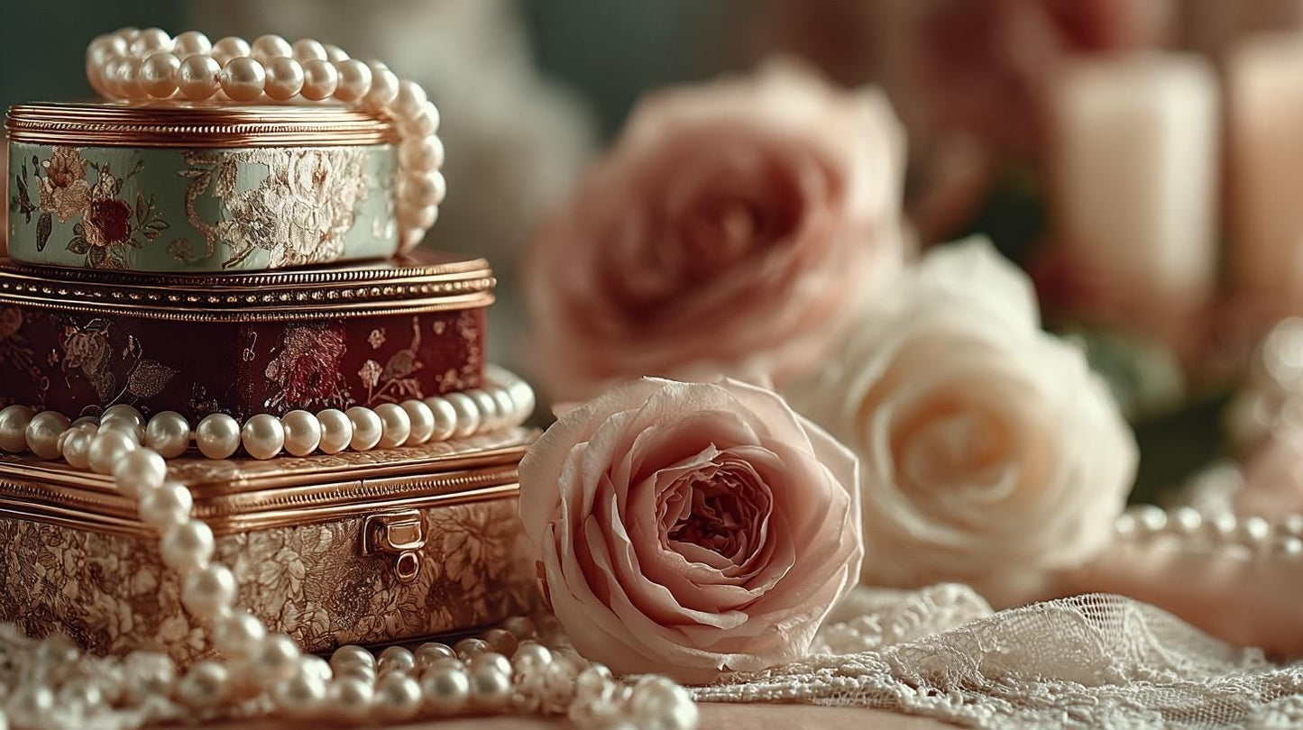 Coquette Mystery Box  Pearl Jewelry, Bows & Romantic Accessories