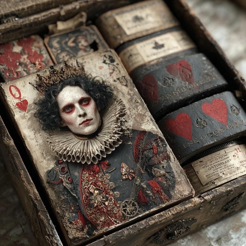 Gothic Craft Box  Dark Academia, Witchy Art Supplies DIY Kit