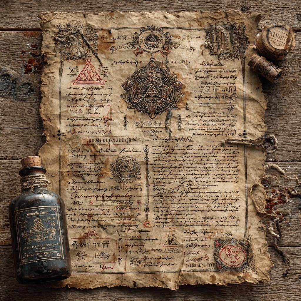 Enchanted Alchemist Witch Box  Deluxe Ritual Kit with Tarot Cards