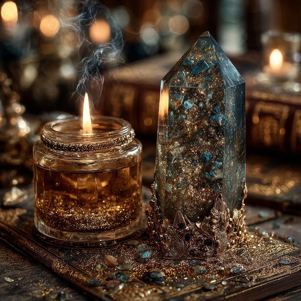 Enchanted Alchemist Witch Box  Deluxe Ritual Kit with Tarot Cards