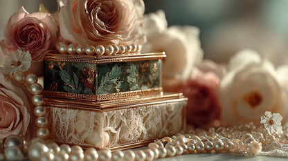 Coquette Mystery Box  Pearl Jewelry, Bows & Romantic Accessories