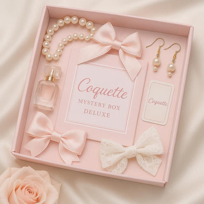 Coquette Mystery Box  Pearl Jewelry, Bows & Romantic Accessories