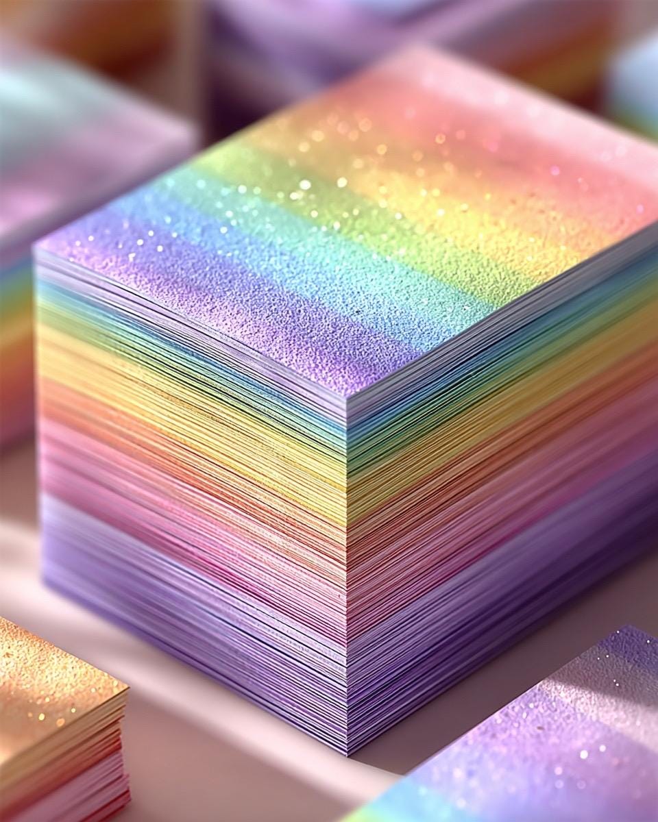 Einhorn-Schreibwaren-Überraschungspaket | Kawaii Pastell-Regenbogen-Bündel
