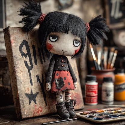 Mystery Gothic Craft Box + DIY Projektset Dunkle Künste Basteln, Hexen-Ephemera, Gothic DIY Kit, HRM Kuratierte Makabre Box