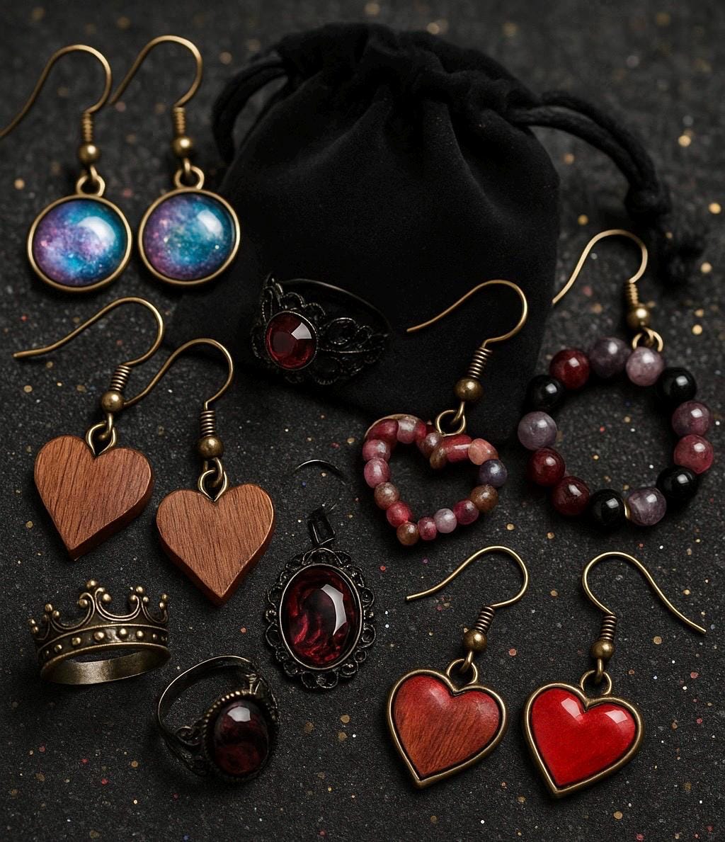 Mystery Jewelry Grab Bag | Handmade Earrings, Bracelet, or Ring