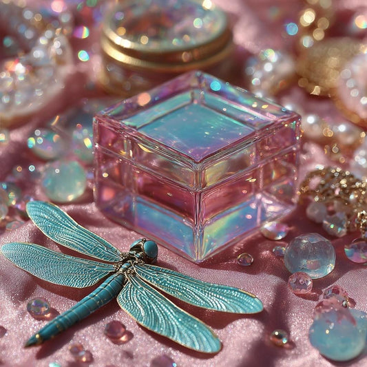 Mystery Dragonfly Box  Fairycore Accessories, Stickers, Charms & Trinkets | Cottagecore Gift Box