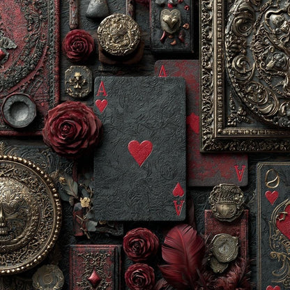 Mystery Gothic Craft Box + DIY Projektset Dunkle Künste Basteln, Hexen-Ephemera, Gothic DIY Kit, HRM Kuratierte Makabre Box
