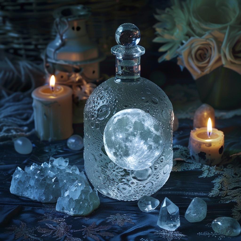 Current LUNAR PHASE Moon Water