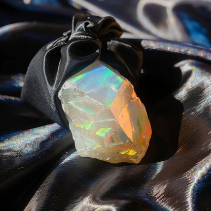 Crystal  Mystery Teaser Bag | Tiny  Stones | Witchy Pocket Crystals | Curated  Gift