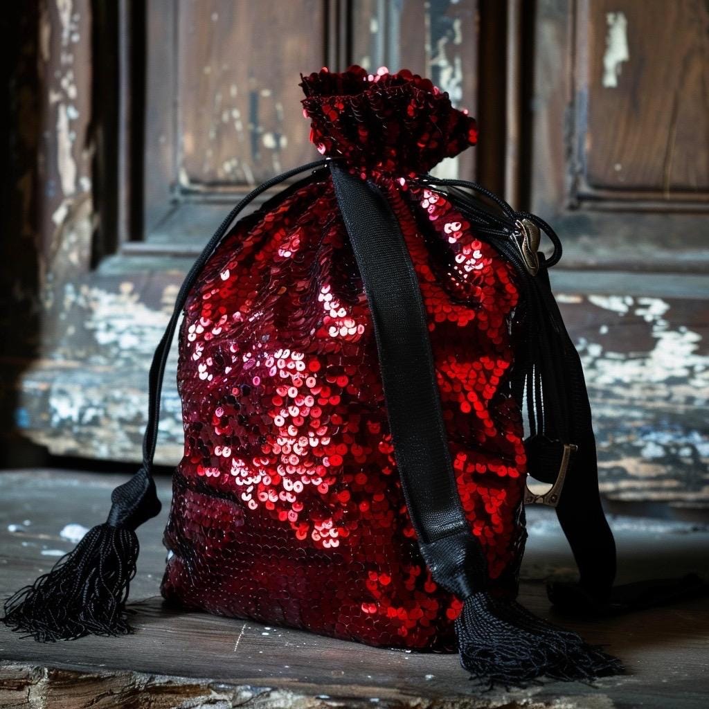 Hexen-Wundertüte: Gotische Kristalle, Amulette, Sticker & Zaubersprüche