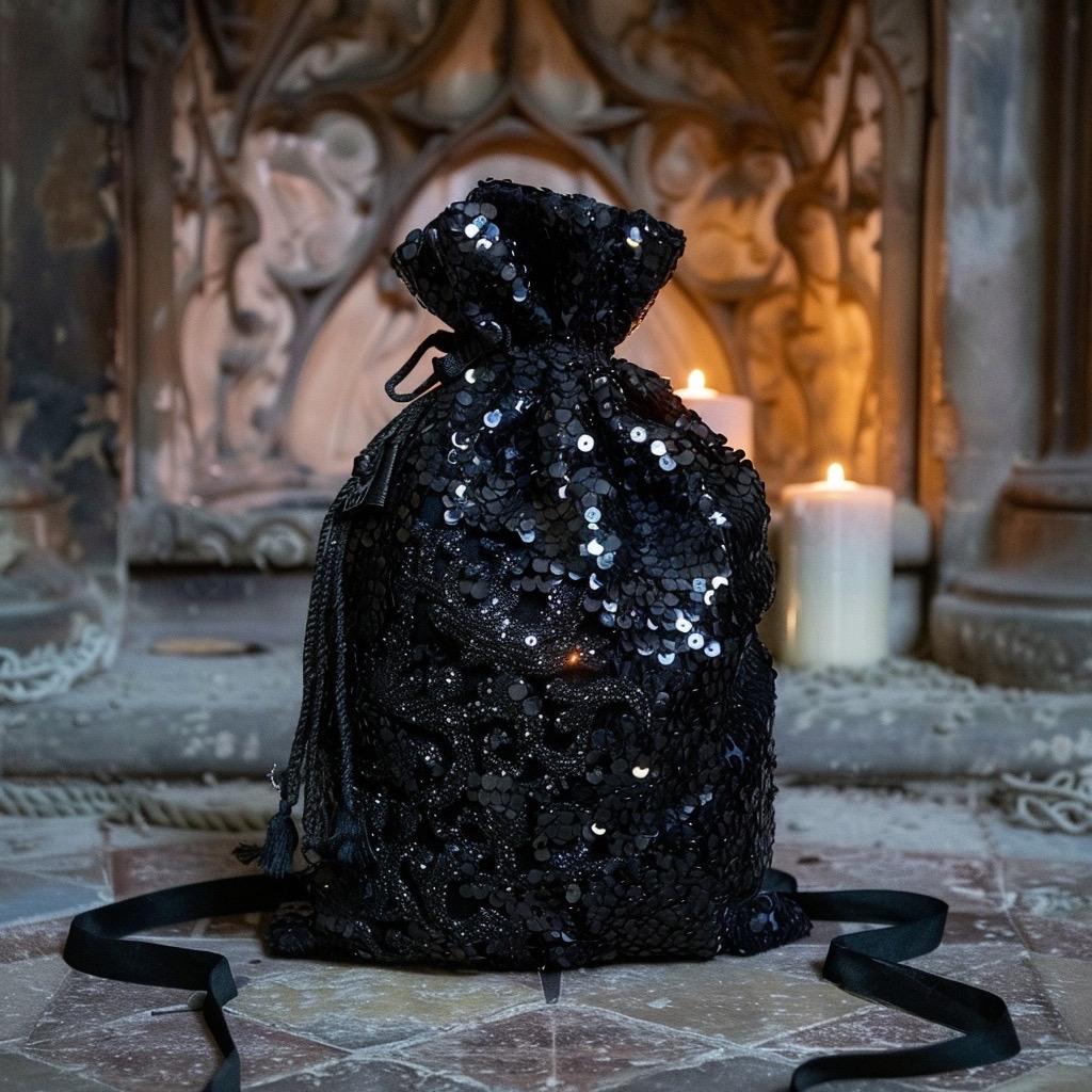 Hexen-Wundertüte: Gotische Kristalle, Amulette, Sticker & Zaubersprüche