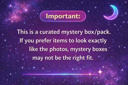 Designer Paper Mystery Pack: Gothic, Celestial, Neon - Scrapbook & Journal