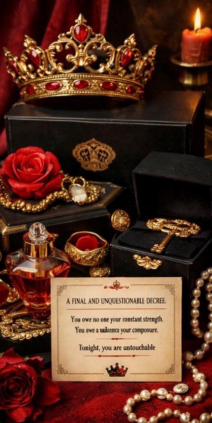 Dark Queen Self Care Box | Royal Pampering Mystery Box | Gothic Luxury Gift | Queen of Hearts Aesthetic | Her Royal Madness