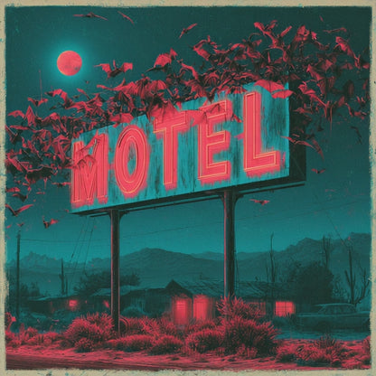 The Mad Queen’s Gallery Collection™ – Bat Motel Collection (Set of 4 Gothic Fantasy Art Prints)
