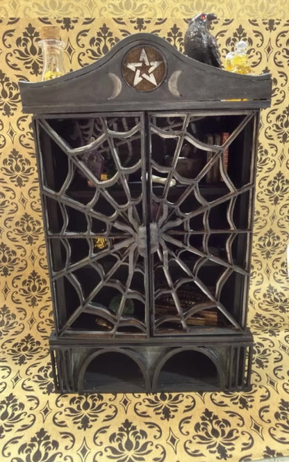The Witching Hour | One-of-a-Kind Gothic Curiosity Cabinet No. 001 Miniature