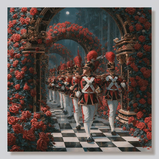 The Mad Queen’s Gallery Collection™ – Card Suit Army Collection (Set of 4 Gothic Fantasy Art Prints)