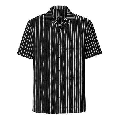 Pumpkin King Pinstripes Button-Up Shirt