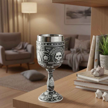 Spirit Board Ouija Goblet - Enchanting Mystical Drinkware for Your Next Gathering