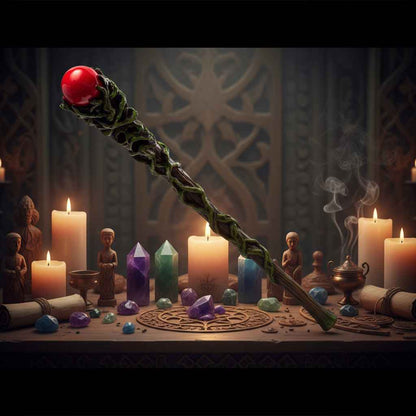 Greenman Magic Wand - Enchant Your Space with Nature's Energy